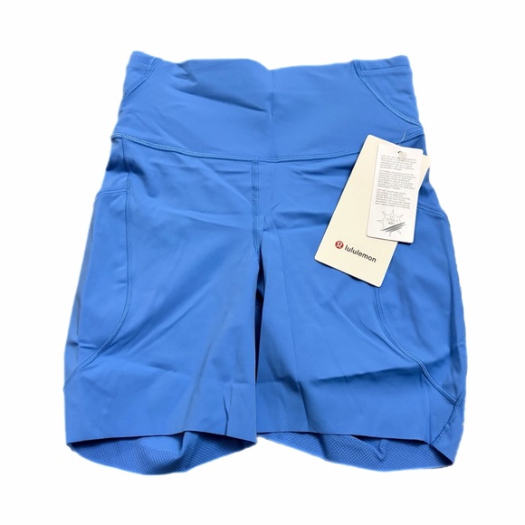 NWT Lululemon Fast and Free High-Rise Short 6